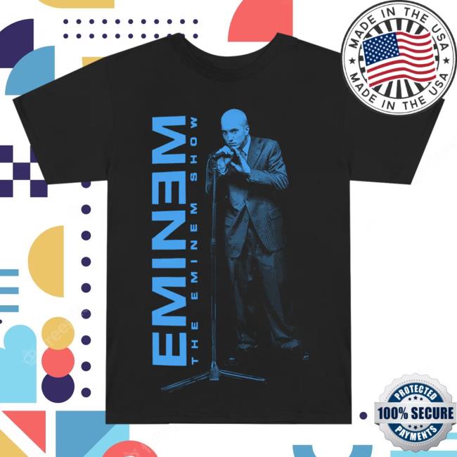Official Eminem Slim Shady Clothing Shop Store The Eminem Show On The Mic Hot Shirt SlimShady Merch