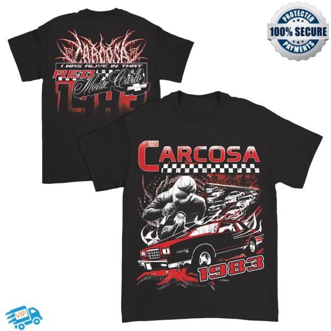 Official Carcosa Merch Store Carcosa "Nascarcosa 1983" Top Shirt
