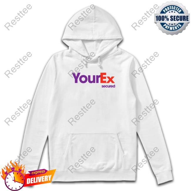 Official Your Ex Secured Delivered Tee Shirt