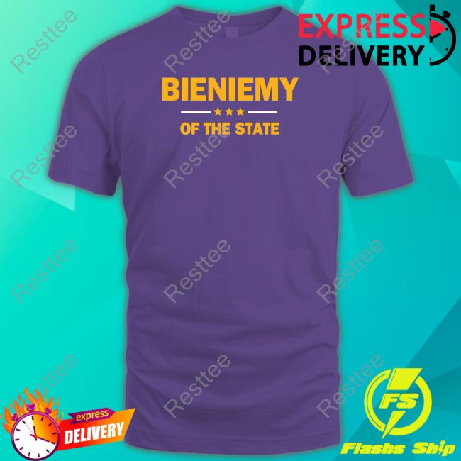 Bieniemy Of The State Tee Shirt Official Bieniemy Of The State Shirts