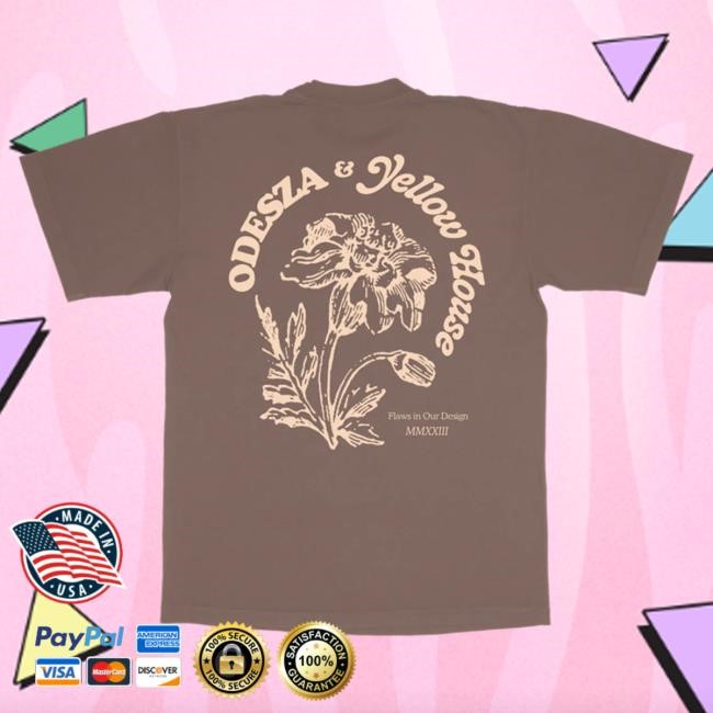 Official Odesza Merch Store Odesza Flaws In Our Design Attractive Shirt Odesza Clothing Official Odesza Merch Store Odesza Flaws In Our Design T Shirt Odesza Clothing