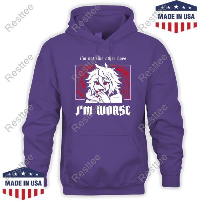 Official I'm Not Like Other Boys I'm Worse Tee