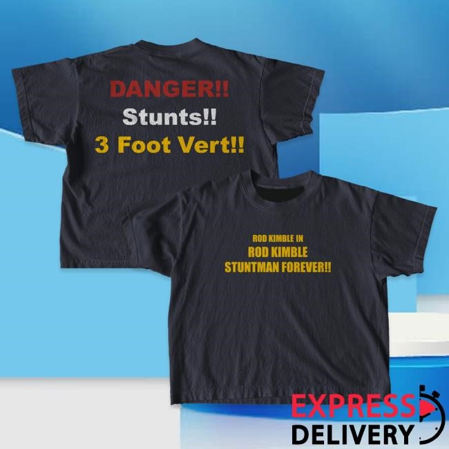 Super Yaki Stuntman Forever - Wide Hot Shirt SuperYaki