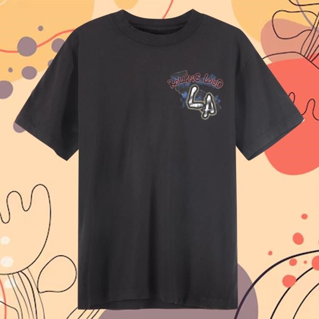 Official Rolling Loud Merch Store Shop Rolling Loud RL LA 25 Wanna Be Black Edge Tees RollingLoud