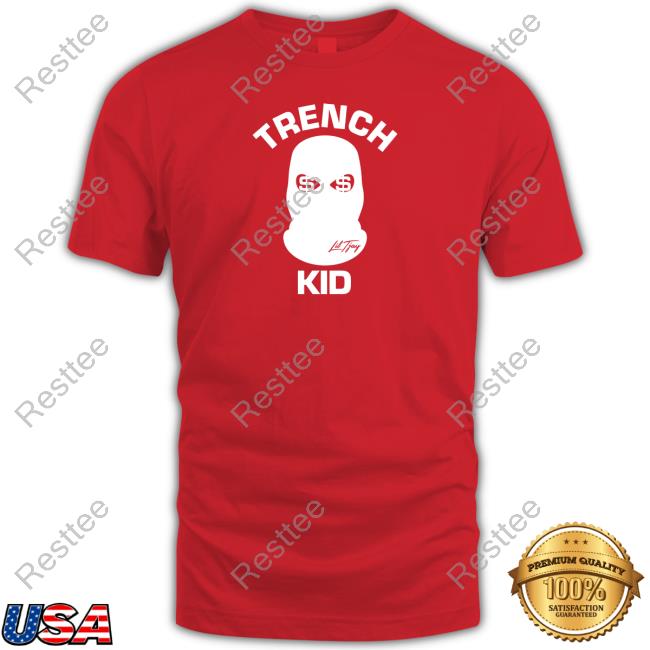 Lil Tjay Merch Trench Kid Balaclava Hooded Sweatshirt