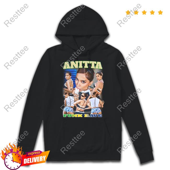 Anitta Funk Rave Collage T-Shirt