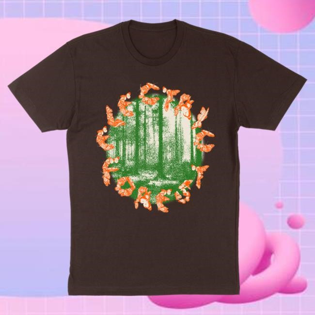 2025 Forest Goods Butterfly Effect T Shirt Electric Forest Festival Official