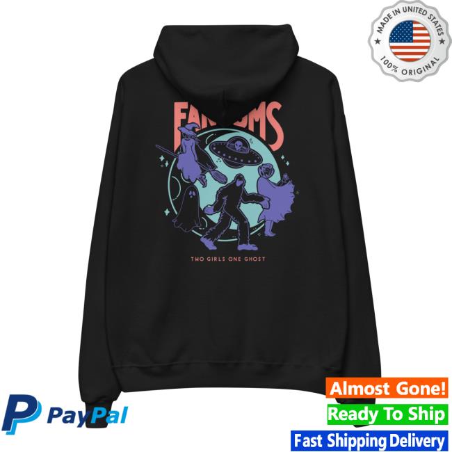 Two Girls One Ghost Merch Store 90'S Fantoms Fleece Huppari Two Girls One Ghost Merch Store 90'S Fantoms Fleece Hoodies