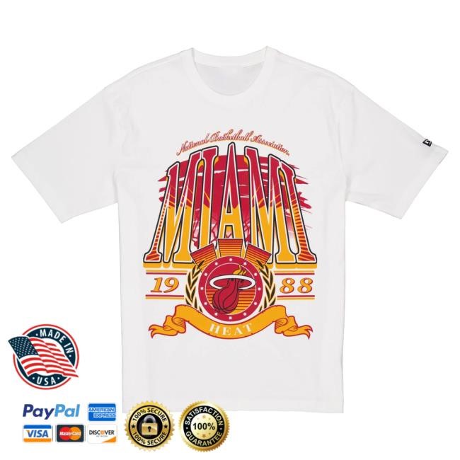 Official New Era Cap Apparel Store Shop Miami Heat Sport Classics White New Shirt Newera Cap Clothing Merch NeweraCap