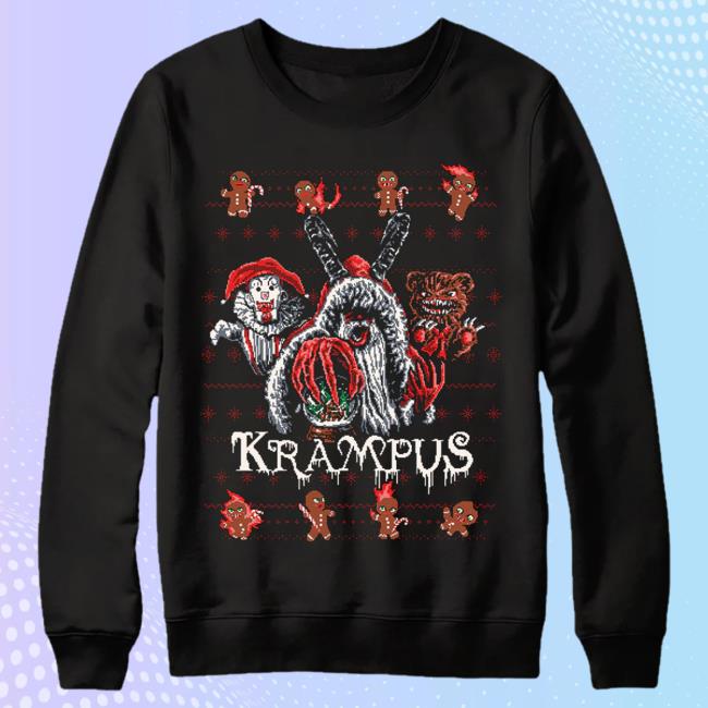 Official Cavity Colors Krampus - Faux Holiday Popover Hoodie