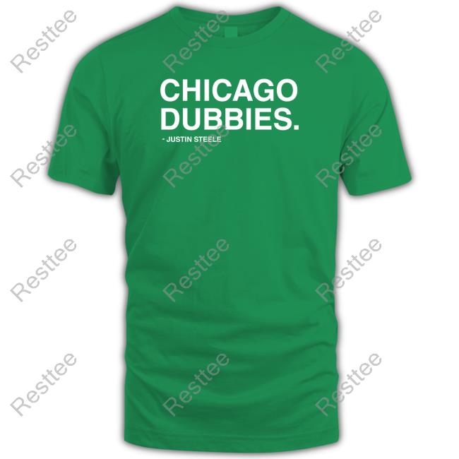 Official Justin Steele Chicago Dubbies Shirt