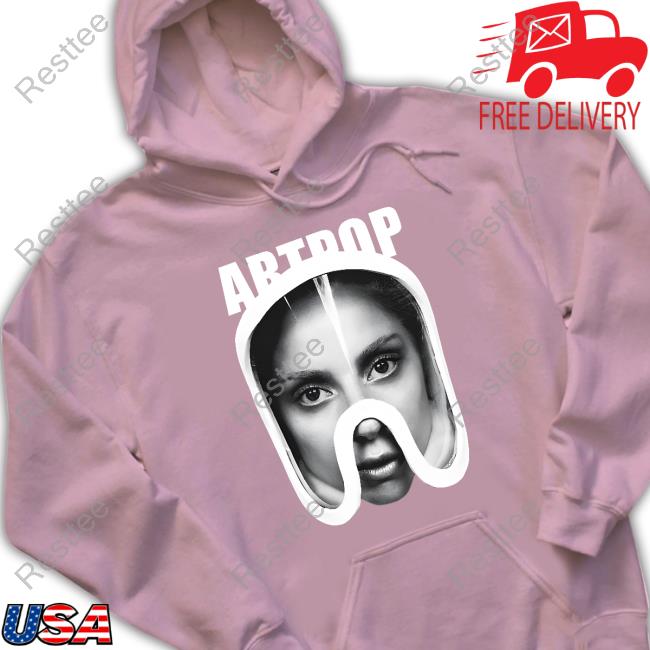 Lady Gaga Shop Artpop Mask Black Shirt