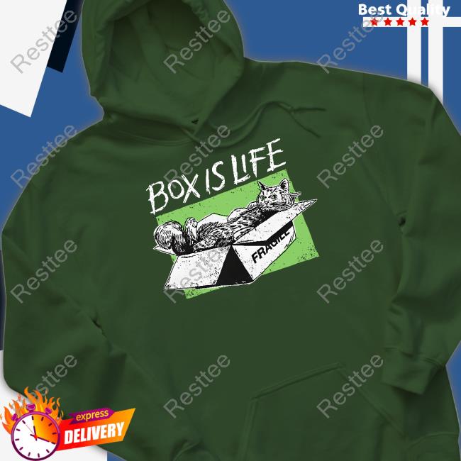 Box Is Life Hoodie Cats Being Weird Little Guys