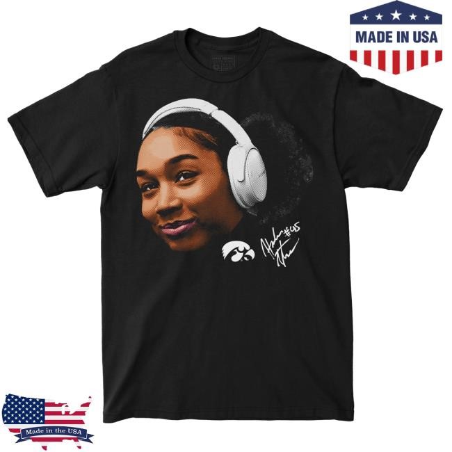 Iowa Nil Store Exclusive Release: The Hannah Stuelke 'Locked In' T Shirt