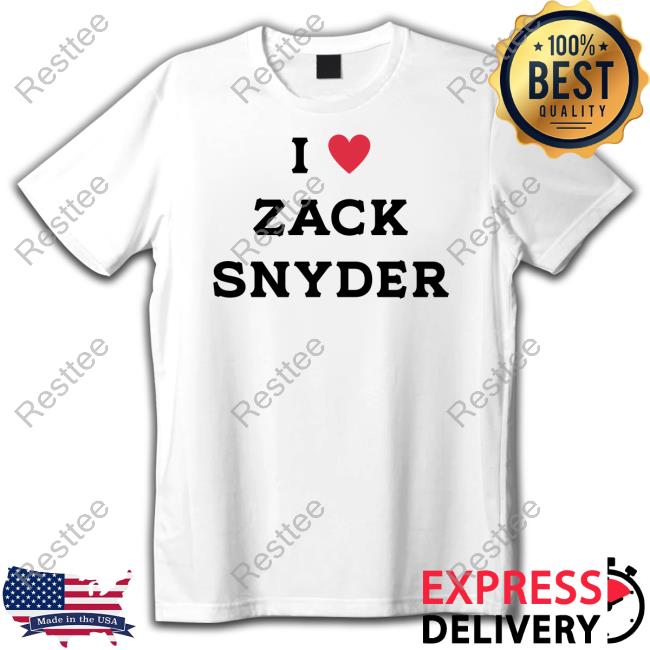 Original I Love Zack Snyder Crewneck Sweatshirt