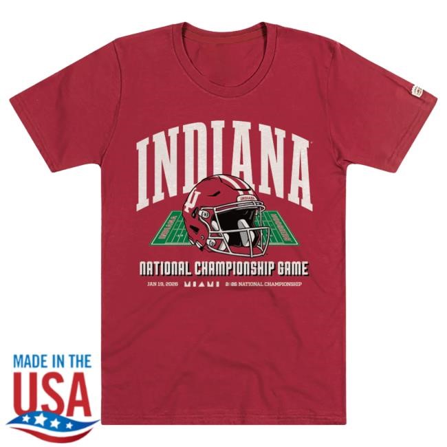 Homefield Indiana 2026 CFP National Championship Game Heavyweight Tee