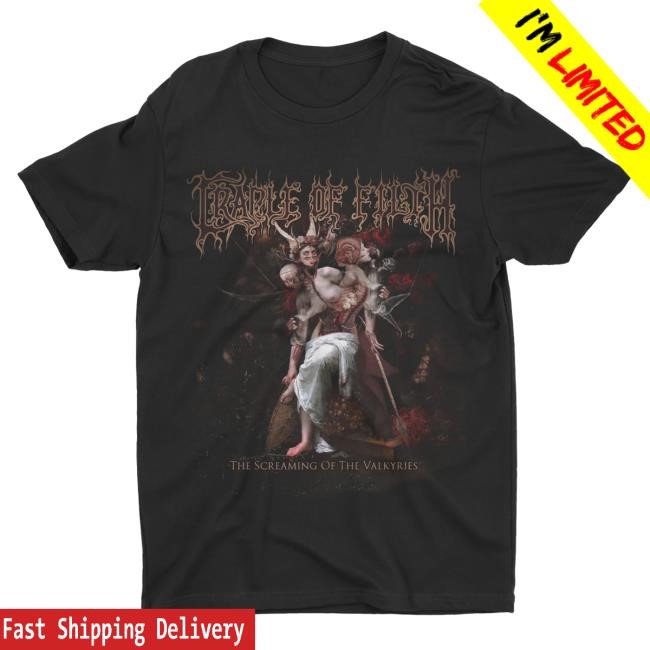 Cradle Of Filth - The Screaming Of The Valkyries Top Shirt