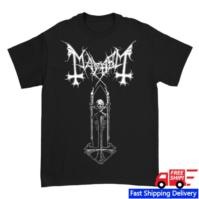 Mayhem Kings Road Store Shop Merch Mayhem Cross T Shirt