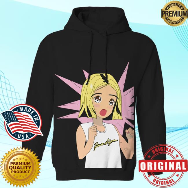 Official Dua Lipa Clothing Store Shop Dua Lipa Manga Jumper Pull Over Hoodie DuaLipa Merch