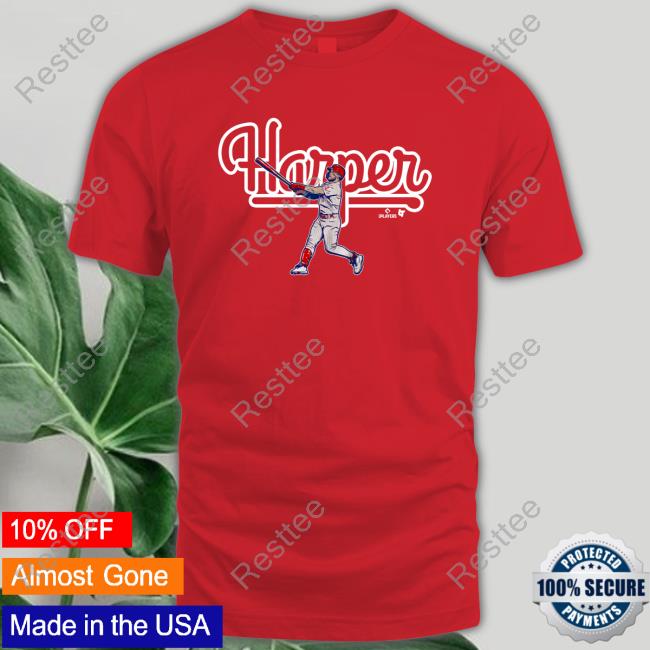 Breakingt Bryce Harper Philly Swing Tee Shirt