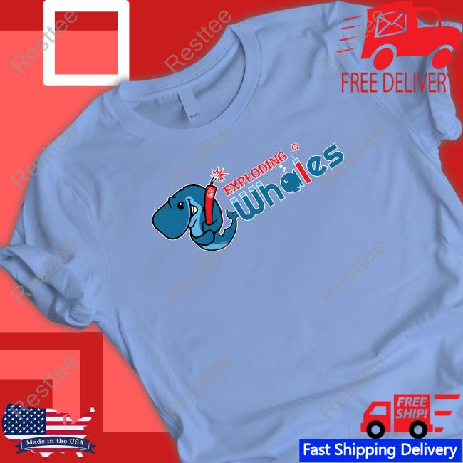 Exploding Whales T Shirt