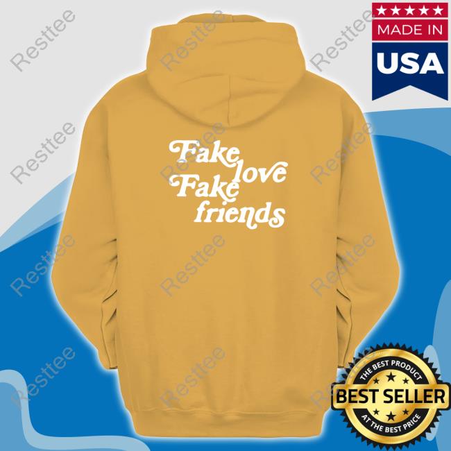 Okeeyoficial Fake Love Fake Friends Hoodie