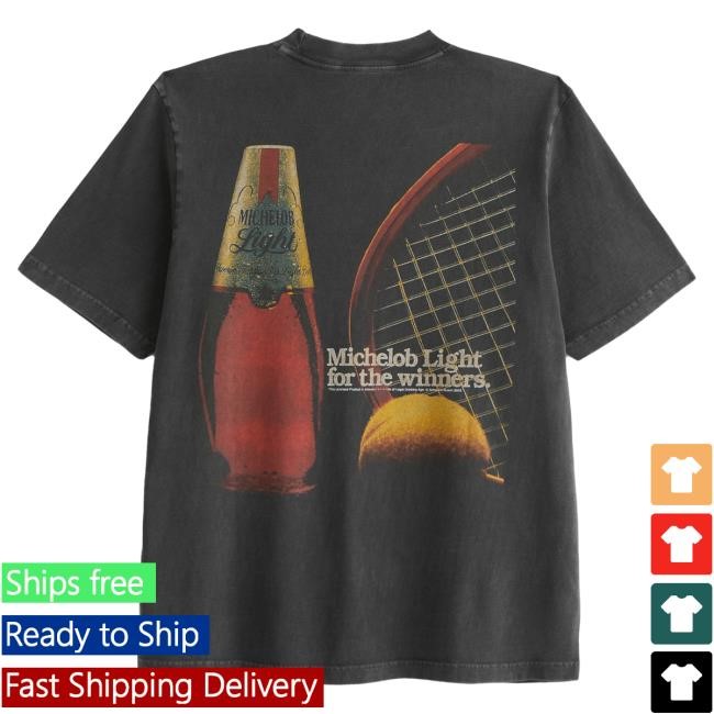 Official Abercrombie And Fitch Apparel Clothing Merch Michelob Ultra Vintage-Inspired Graphic Shirt Abercrombie Store Shop