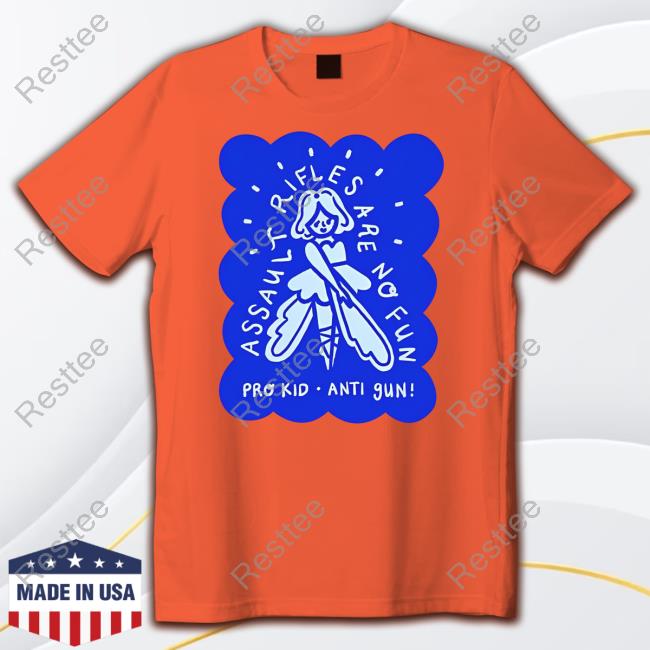 Emdoodlesandstuff Pro Kid Anti Gun Long Sleeve Shirt