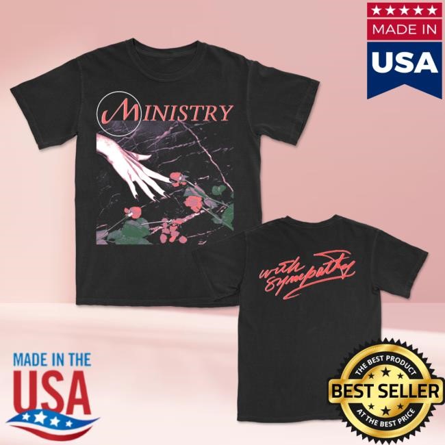 With Sympathy Album New Tee (Black) Official Ministry Merch With Sympathy Album New Shirt (Black) Official Ministry Merch