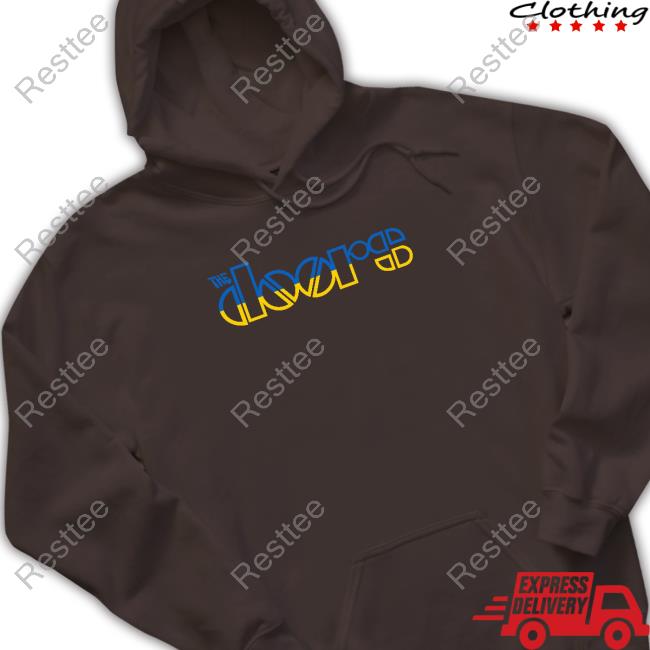 The Doors Logo Ukraine Shirt The Doors Store The Doors Logo Ukraine Long Sleeve Tee
