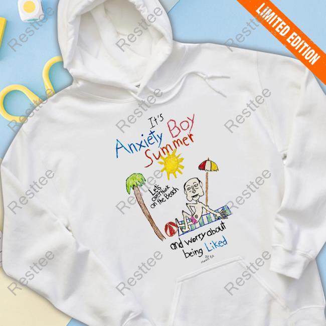 Official Marcus Pork It's Anxiety Boy Summer Tee