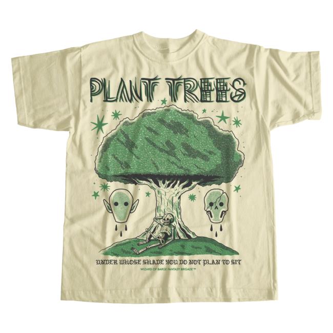 Official Wizard Of Barge Plant Trees Tees Wizardofbarge