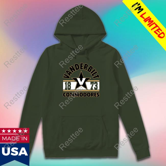 Ncaa Vanderbilt Commodores 150th Anniversary 1873 Tee Ncaa Vanderbilt Commodores 150th Anniversary 1873 Tee Shirt