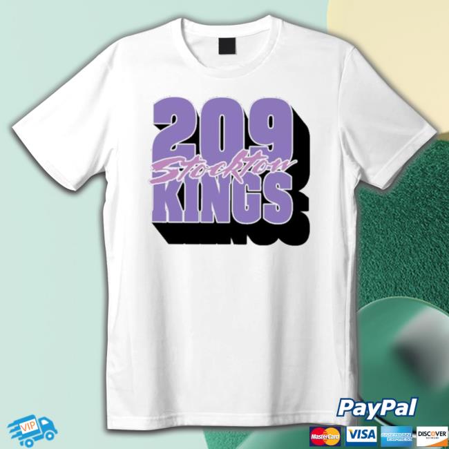 Official 209 Stockton Kings shirt