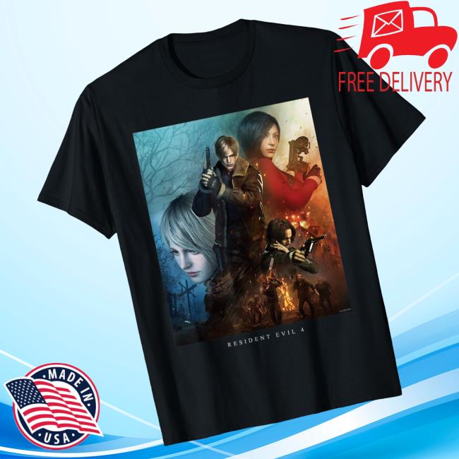 Resident Evil Merch Resident Evil 4 Gold Edition 2024 Shirt Residentevil Clothing Shop Apparel Official Website Resident Evil Merch Resident Evil 4 Gold Edition Shirt