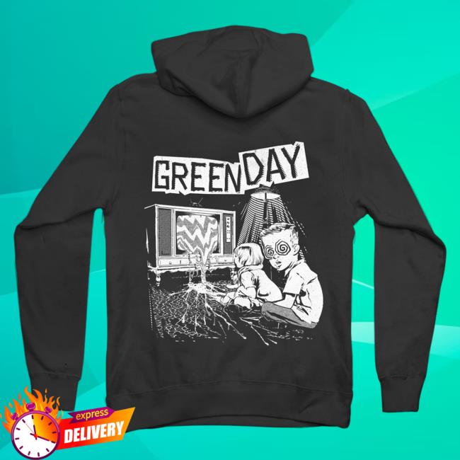 Official Green Day Apparel Clothing Merch Store Green Day TV Wasteland Pullover Sweatshirt GreenDay Shop
