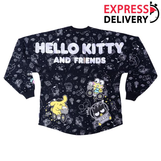 Official Sanrio Apparel Clothing Kuromi Merch Hello Kitty And Friends Cosmic Cuteness Japanla Spirit Attractive Hoodie Sanrio Shop Store Official Sanrio Apparel Clothing Kuromi Merch Hello Kitty And Friends Cosmic Cuteness Japanla Spirit Hooded Sweatshirt Sanrio Shop Store