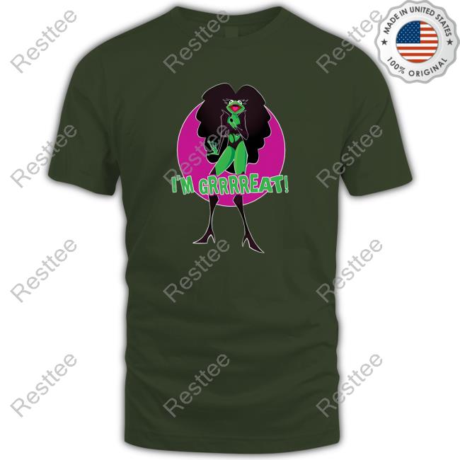 Mybestjudy Merch I’M Grrrrrreat Chermit T Shirt