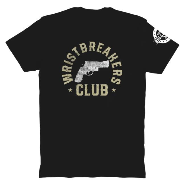Official Kentucky Ballistics Merch Bunker Branding Kentucky Ballistics Wristbreaker Club New Shirt Black BunkerBranding KentuckyBallistics