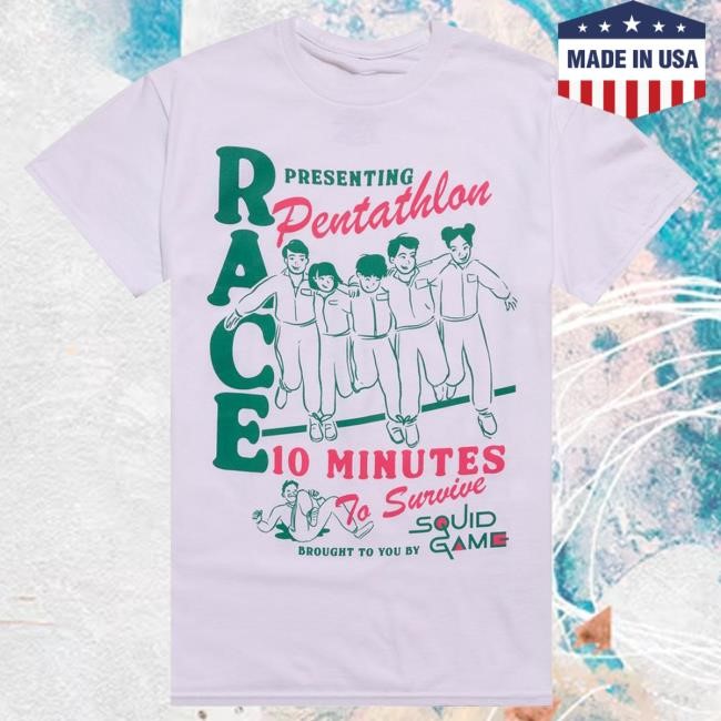 Hottopic Squid Game Pentathlon Race Tee