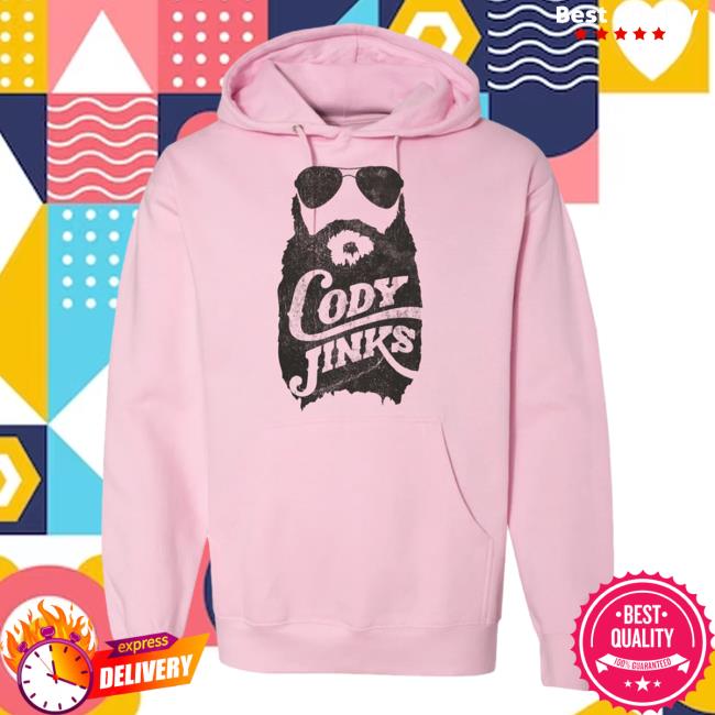 Official Cody Jinks Merch Store Cody Jinks Cj Beard Silhouette Hooded Sweatshirt Cody Jinks Apparel Clothing Shop CodyJinks
