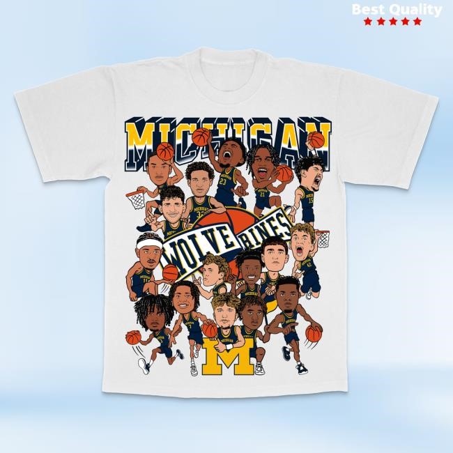 City Pride Michigan Caricature Tee White By KIWICLO