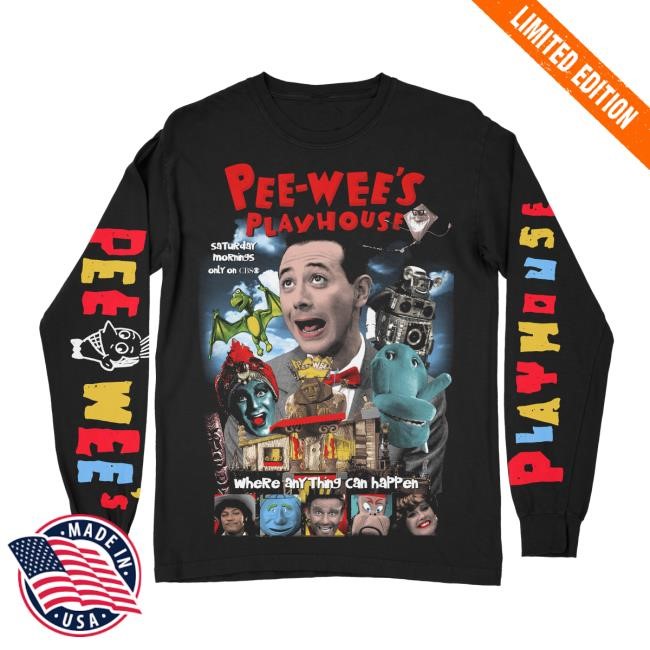 Pee-Wee's Playhouse Long Sleeve Tee Graveyard Goods