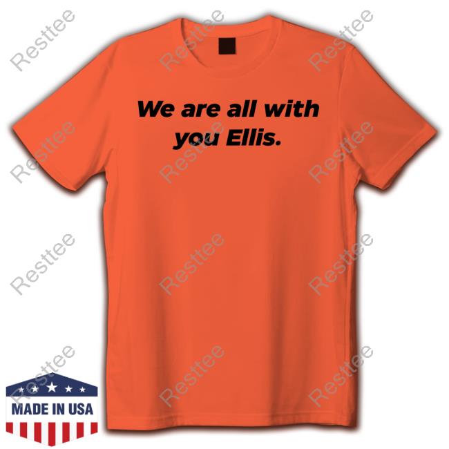 Ellis Taylor We Are All With You Ellis Long Sleeve T Shirt Safc Academy We Are All With You Ellis T Shirt