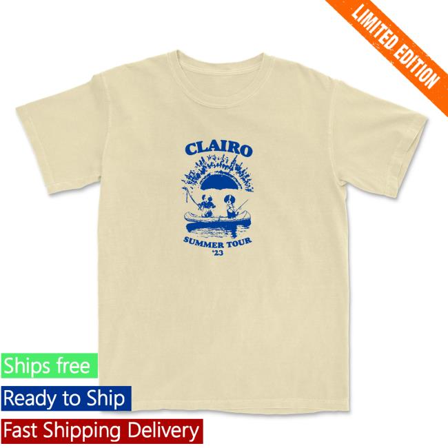 Official Clairo Shop Merch Clairo Tour Natural Shirts