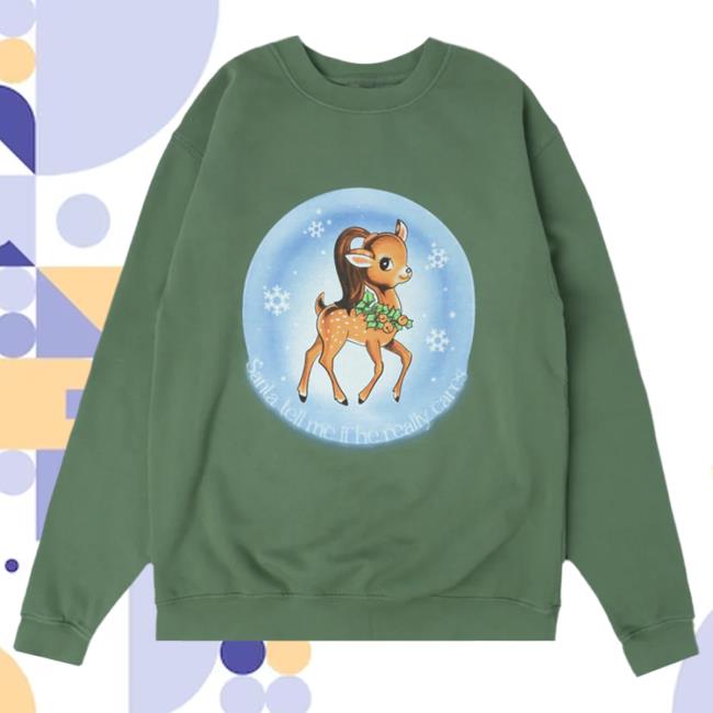 Official Ariana Grande Merch Store Ariana Grande Christmas & Chill Rewind Crewneck Ariana Grande Apparel Clothing Shop ArianaGrande
