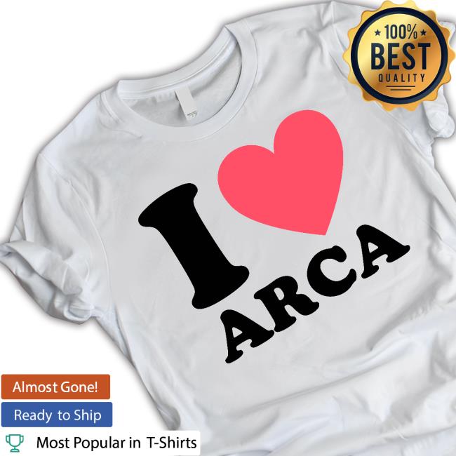 Official I Love Arca Long Sleeve T Shirt
