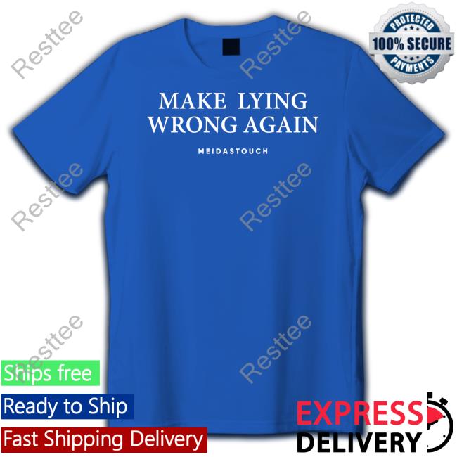 Make Lying Wrong Again Tank Top