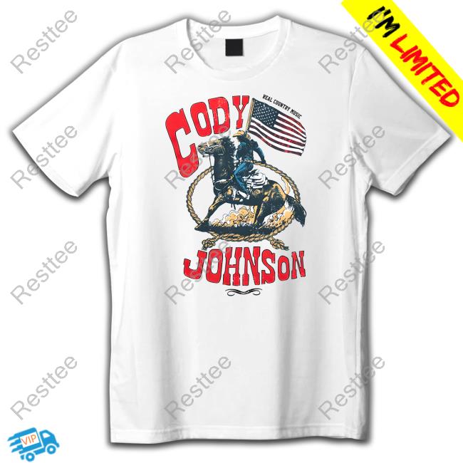 Cody Johnson Real Country Music Tee Shirt