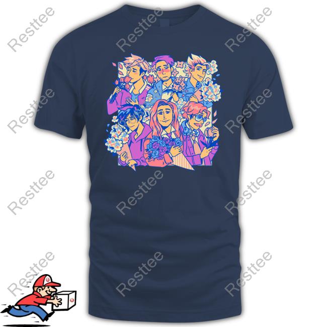 Bachelor Bouquet Tee Shirt Official Stardew Valley Merch Bachelor Bouquet Shirt